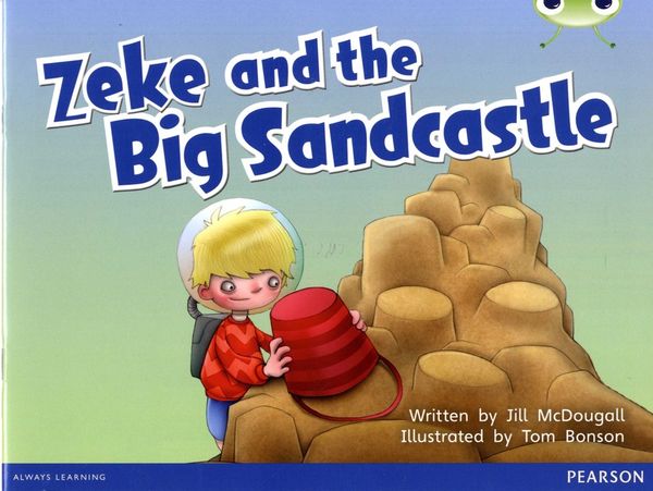 Bug Club Guided Fiction Year 1 Blue B Zeke and the Big Sandcastle | 0:e upplagan