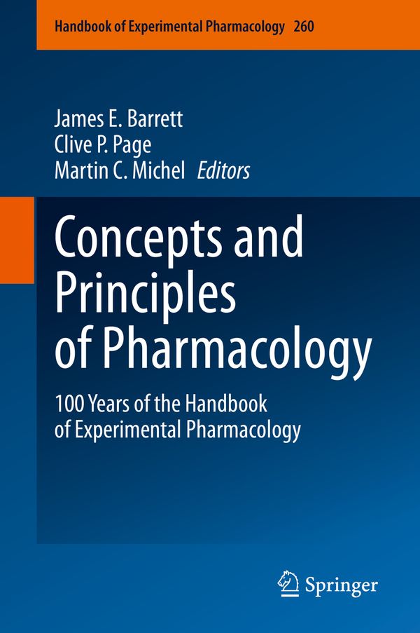 Concepts and Principles of Pharmacology | 1:a upplagan