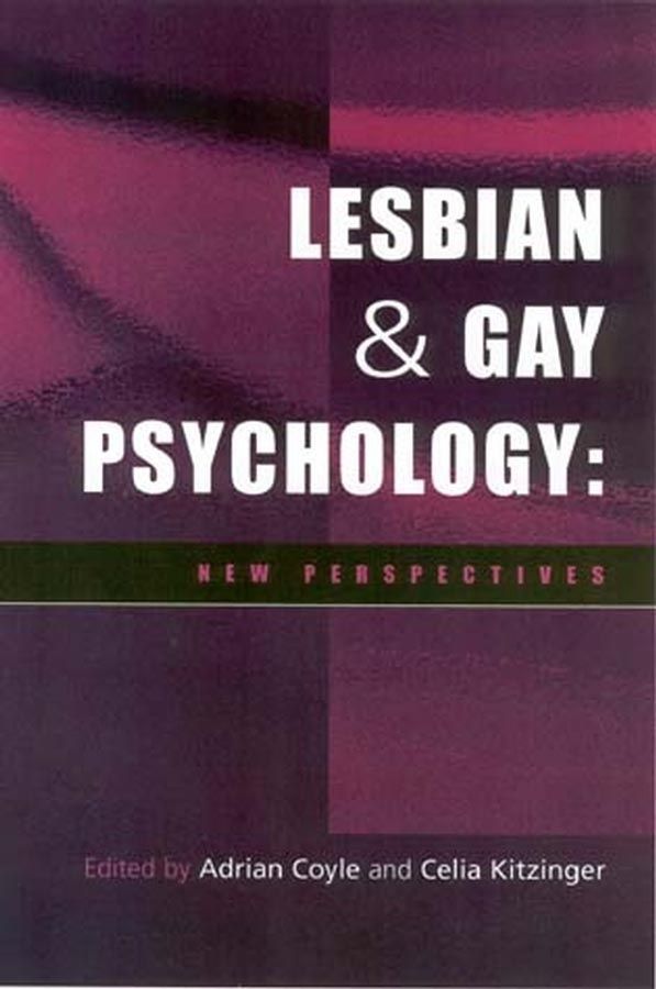 Lesbian and gay psychology - new perspectives | 0:e upplagan