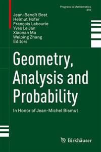 Geometry, Analysis and Probability | 1:a upplagan