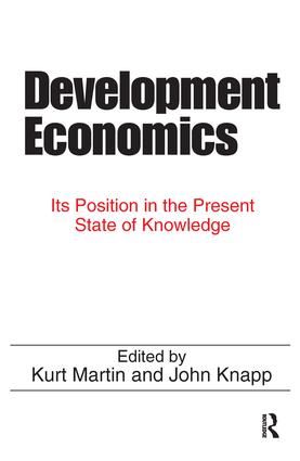 Development Economics | 1:a upplagan
