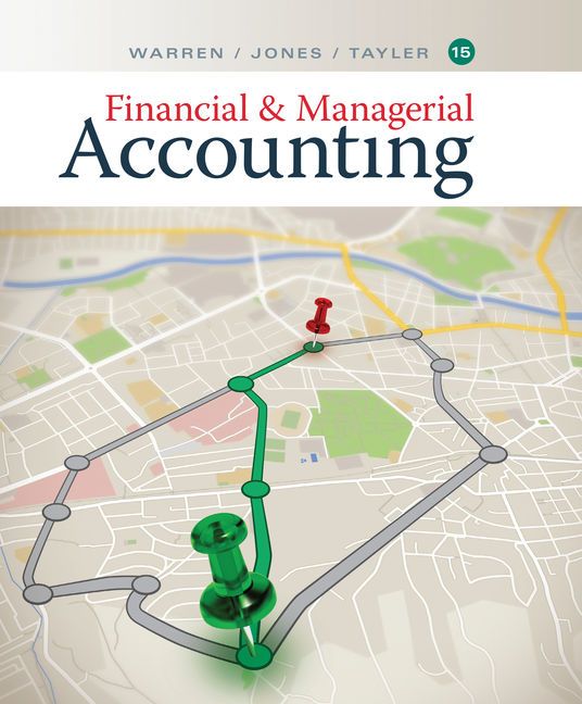 Financial & Managerial Accounting | 15:e upplagan