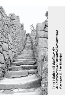 Introduktion till Riktlinjer för de Omvärderande Parsamtalskommunerna : Utdrag ur 2017 års Riktlinjer | 0:e upplagan