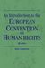 An introduction to the European convention on human rights