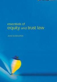 Essentials of Equity and Trusts Law | 0:e upplagan