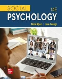 Social Psychology | 14:e upplagan