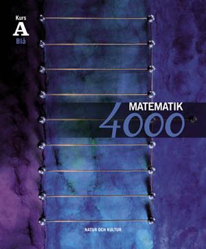 Matematik 4000 Kurs A Blå Lärobok | 1:a upplagan