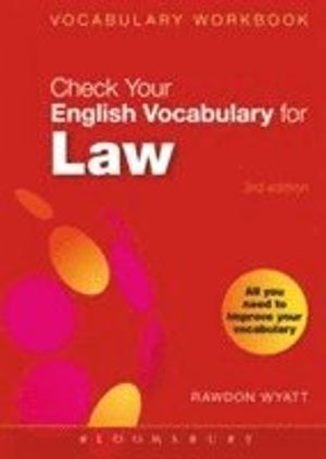 Check your english vocabulary for law - all you need to improve your vocabu