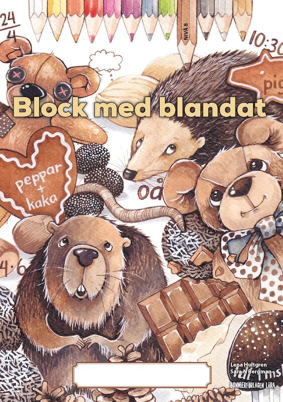 Block med blandat 9 - brun, 5-pack | 1:a upplagan