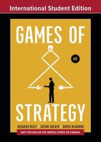 Games of Strategy | 6:e upplagan