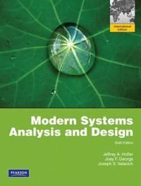 Modern Systems Analysis and Design | 6:e upplagan