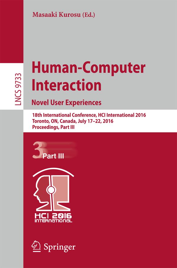 Human-Computer Interaction. Novel User Experiences | 1:a upplagan
