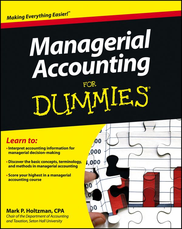Managerial Accounting for Dummies | 1:a upplagan