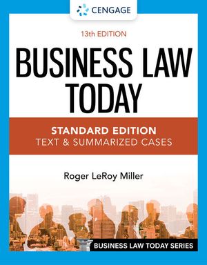 Business Law Today - Standard Edition | 13:e upplagan