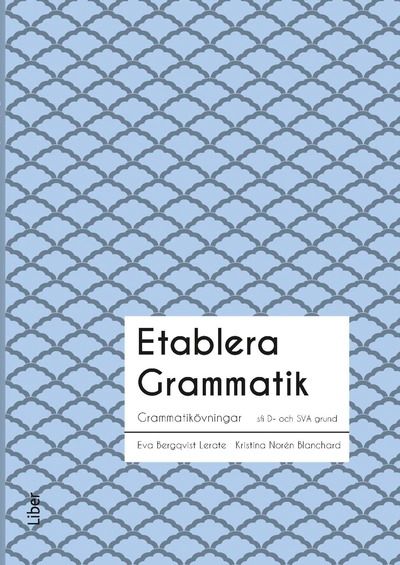 Etablera Grammatik | 1:a upplagan