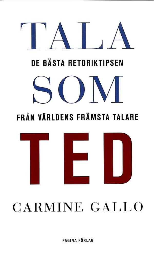 Tala som TED | 1:a upplagan