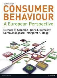 Consumer Behaviour | 6:e upplagan