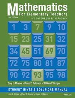 Mathematics for Elementary Teachers: A Contemporary Approach 10e Student Hi | 1:a upplagan