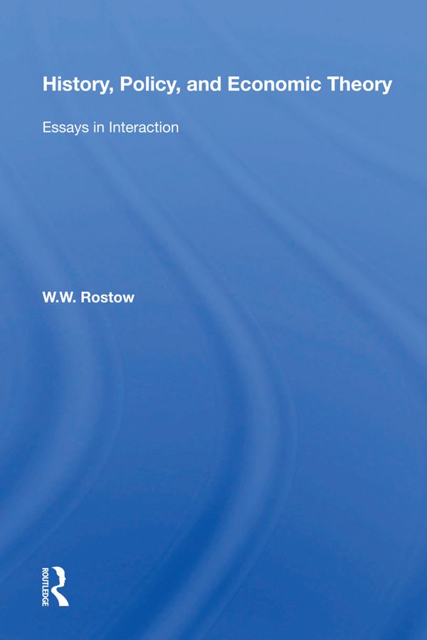 History, Policy, and Economic Theory | 1:a upplagan