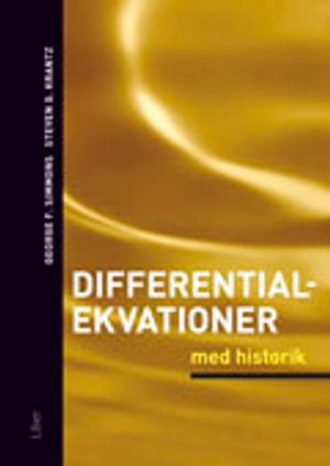 Differentialekvationer med historik | 1:a upplagan