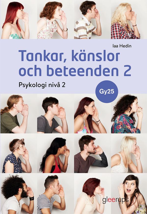 Tankar, känslor och beteenden Psykologi 2, bok, Gy25 | 2:a upplagan