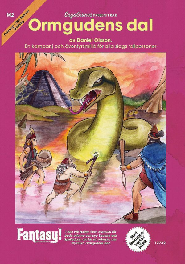 Ormgudens dal : en kampanj och äventyrsmiljö till Fantasy! - Old school gaming | 0:e upplagan