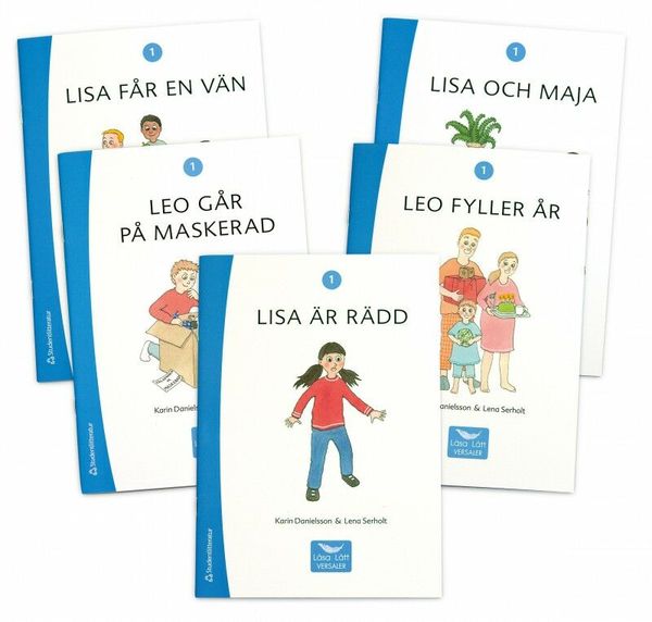 Läsa Lätt Versaler 1 | 1:a upplagan