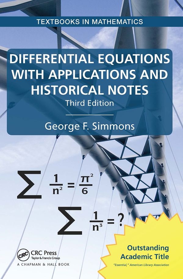 Differential Equations with Applications and Historical Notes | 3:e upplagan