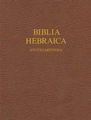 Biblia Hebraica Stuttgartensia | 5:e upplagan