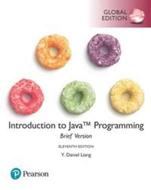 Introduction to Java Programming, Brief Version, Global Edition | 11:e upplagan