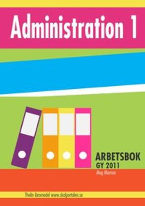 Administration 1 - Arbetsbok | 1:a upplagan