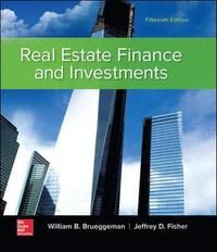 Real Estate Finance and Investments