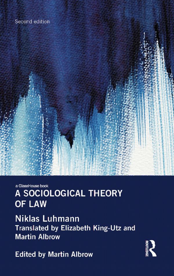 A Sociological Theory of Law | 2:a upplagan