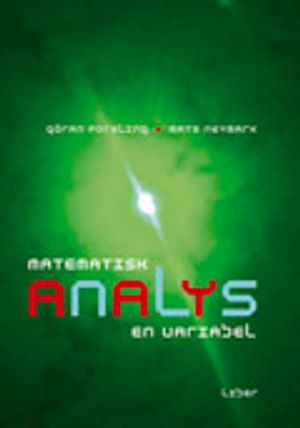 Matematisk analys En variabel | 1:a upplagan