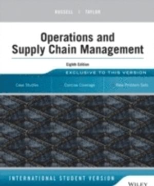 Operations Management: Creating Value Along the Supply Chain, 8th Edition I | 1:a upplagan