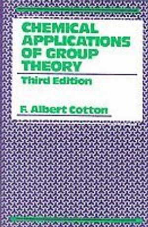 Chemical Applications of Group Theory, 3rd Edition | 1:a upplagan