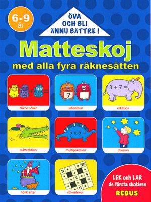 60193: Matteskoj med alla fyra räknesätten