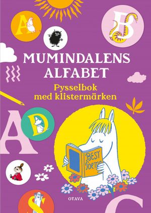 Mumindalens alfabet - pysselbok med klistermärken