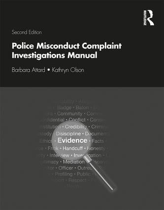 Police Misconduct Complaint Investigations Manual | 2:a upplagan