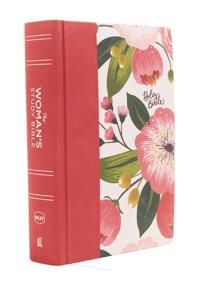 Nkjv, womans study bible, cloth over board, pink floral, full-color, red le | 0:e upplagan