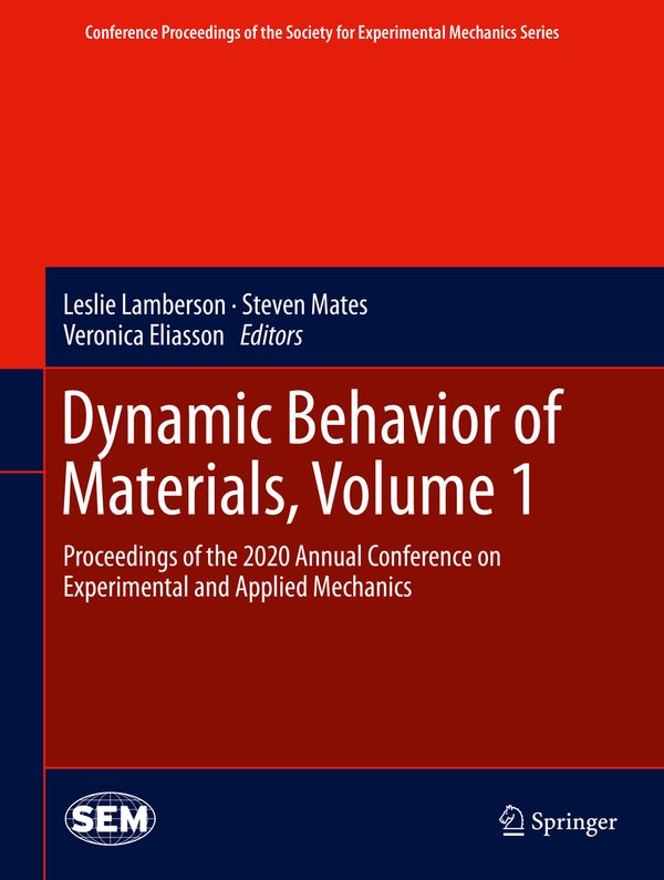 Dynamic Behavior of Materials, Volume 1 | 1:a upplagan