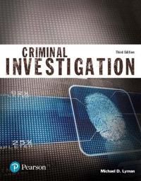 Criminal Investigation (Justice Series) | 3:e upplagan