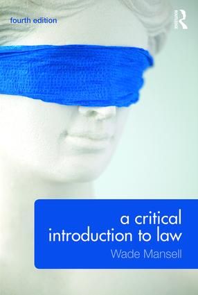 A Critical Introduction to Law | 4:e upplagan