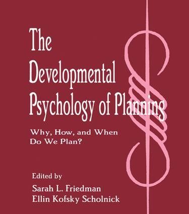 The Developmental Psychology of Planning | 1:a upplagan