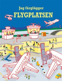 Jag färglägger: Flygplatsen