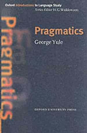 Pragmatics | 1:a upplagan