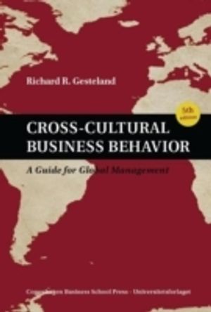 Cross-Cultural Business Behavior | 5:e upplagan