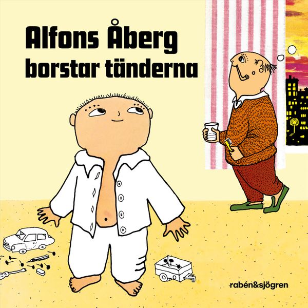 Alfons Åberg borstar tänderna | 1:a upplagan