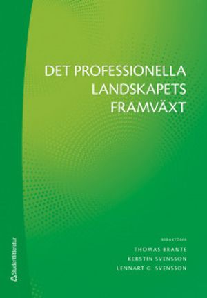 Det professionella landskapets framväxt | 1:a upplagan