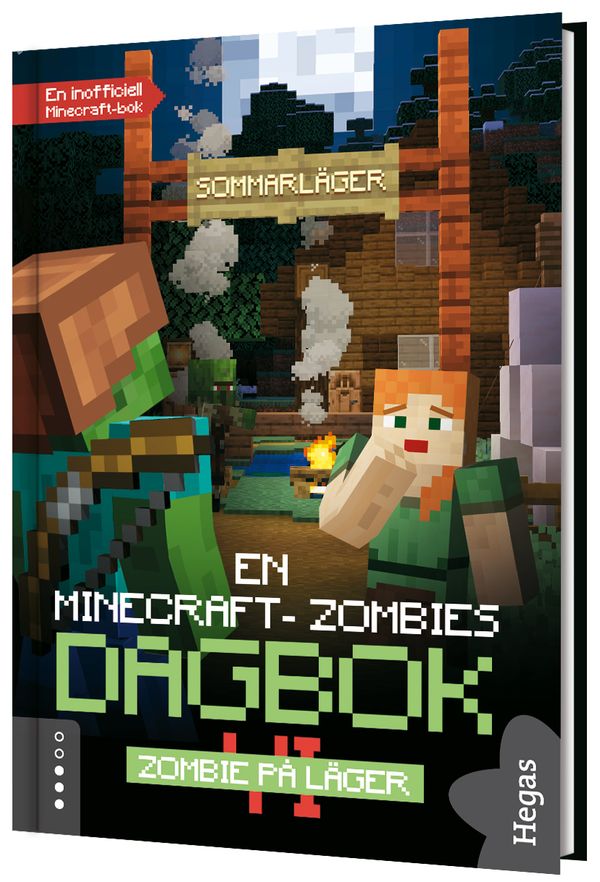 En Minecraft-zombies dagbok - Zombie på läger | 1:a upplagan